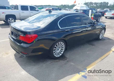 2011 BMW 750Li xDrive из США, поврежденный, VIN WBAKC8C54BC431851